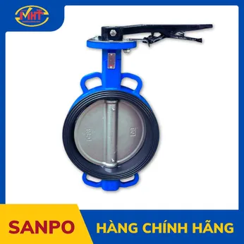 Van bướm tay gạt SANPO DN300 | phi 315 | Minh Hoà Thành