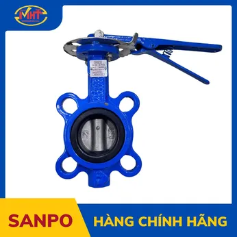 Van bướm tay gạt SANPO DN40 | phi 49 | Minh Hoà Thành