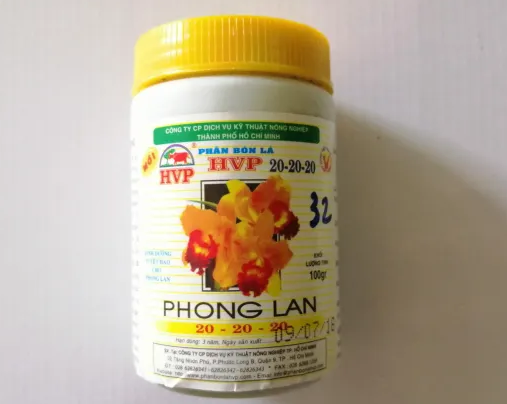 Phân bón lá cho phong lan HVP 20-20-20
