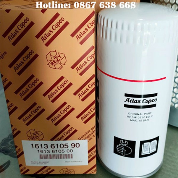 Lọc dầu máy nén khí Atlas Copco