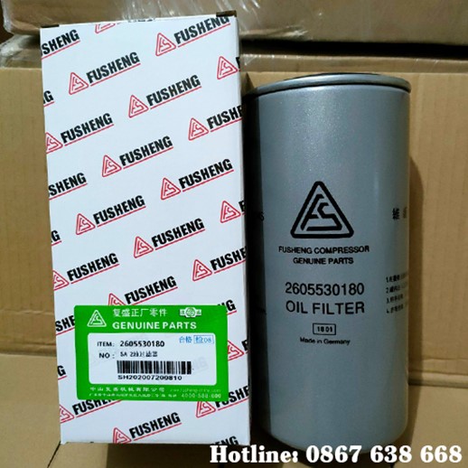 Lọc dầu máy nén khí Fusheng