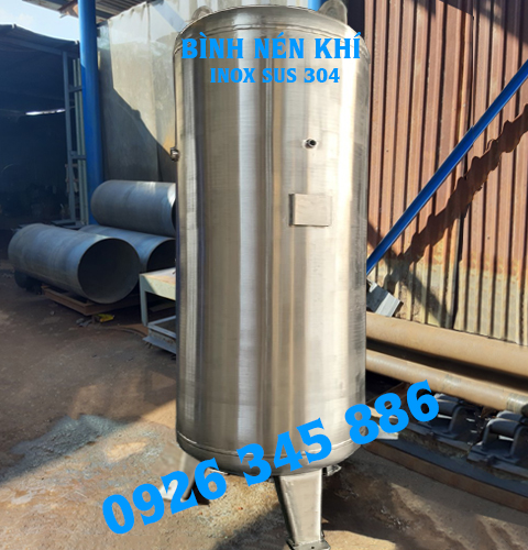 binh chứa khí nén inox sus 304