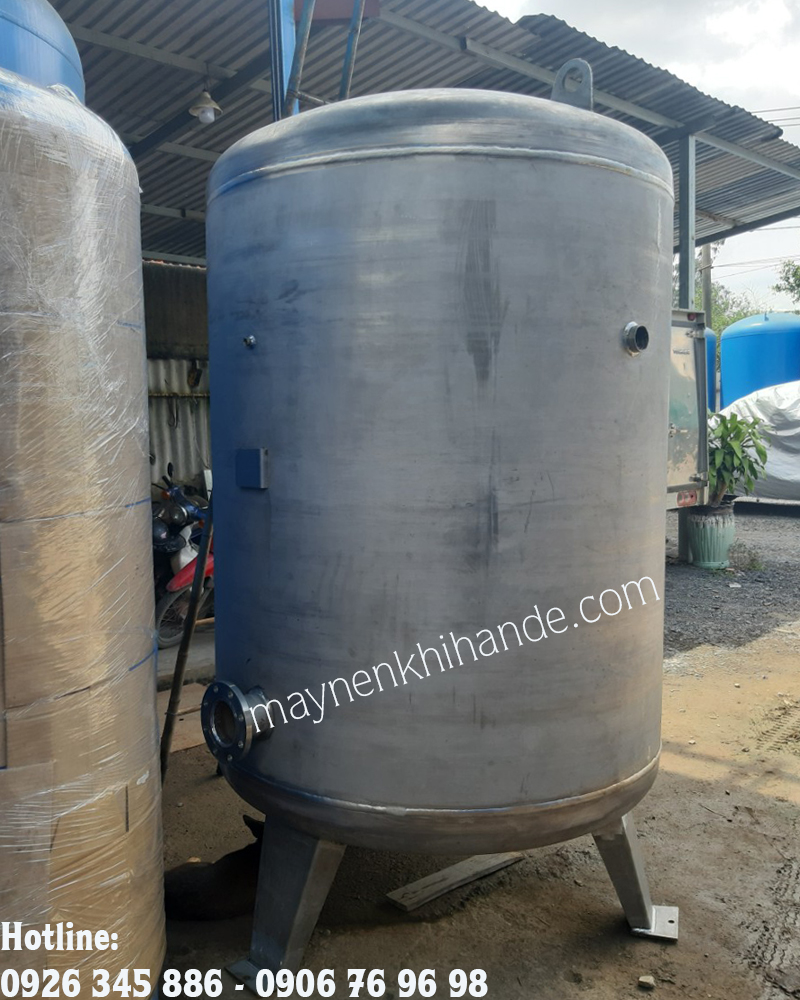bình nén khí inox sus 304
