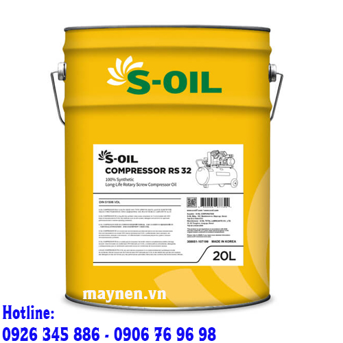 Dầu Máy Nén Khí S-OIL RS-46