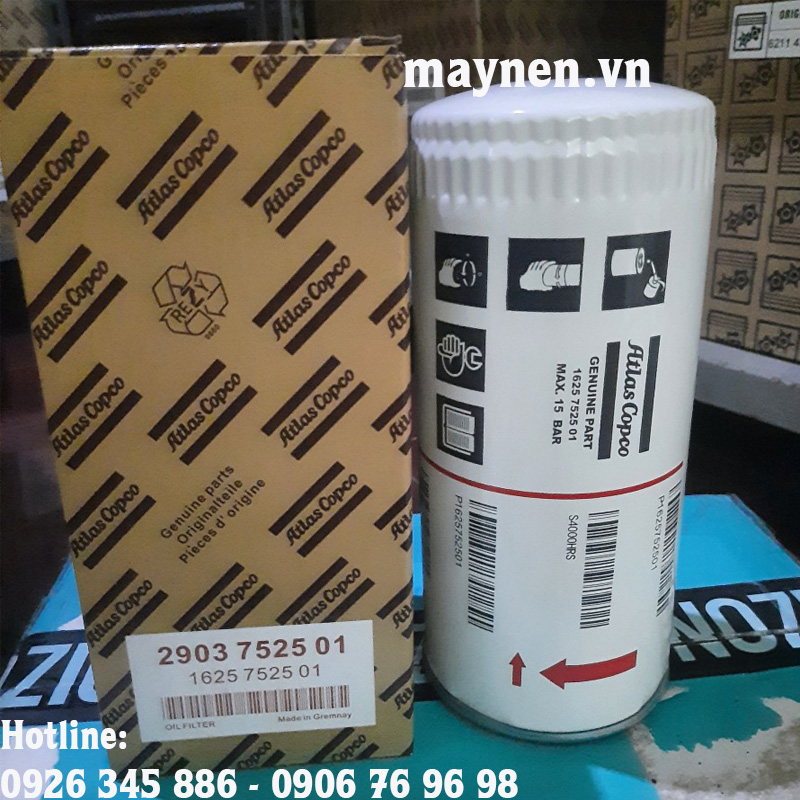 Lọc dầu Atlas Copco 2903 7525 01