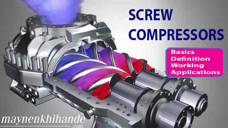 máy nén khí trục vít hande