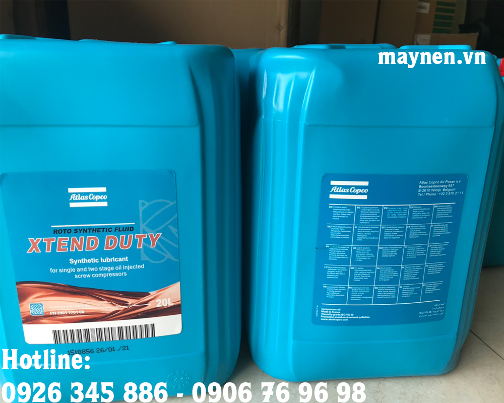 Dầu máy nén khí Atlas Copco