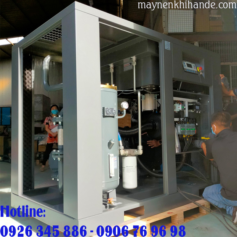 máy nén khí trục vít 100hp
