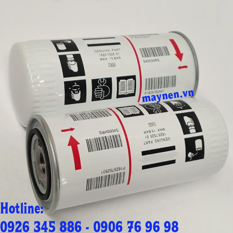 Lọc dầu Atlas Copco 1625 7525 01