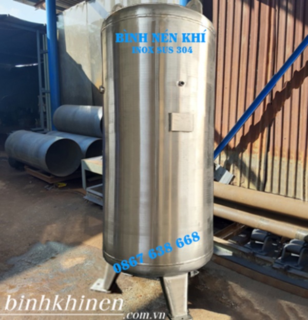 Bình chứa khí inox SUS 304