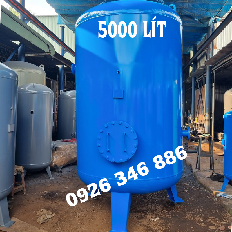 bình chứa khí 5000 lít