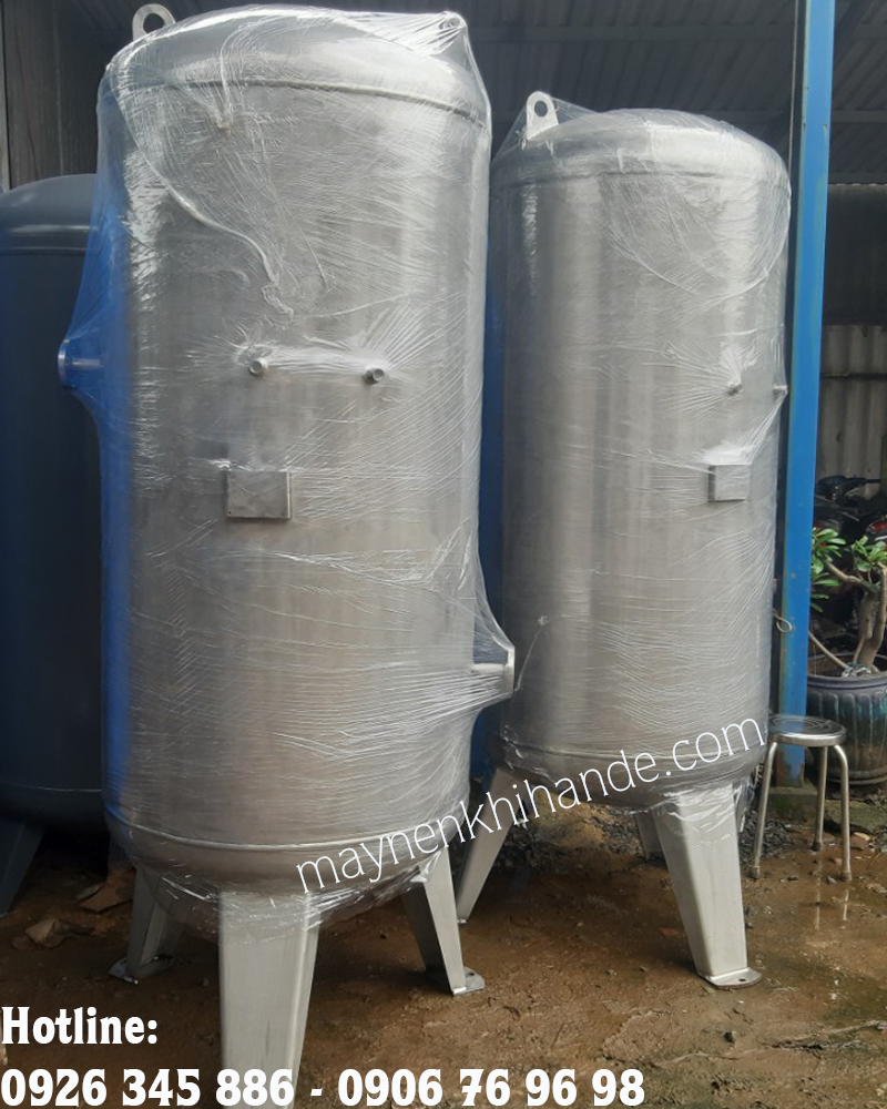 bình chứa khí inox sus 304