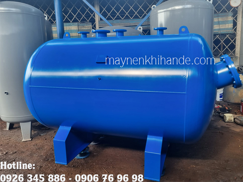 bình nén khí (bình nằm)