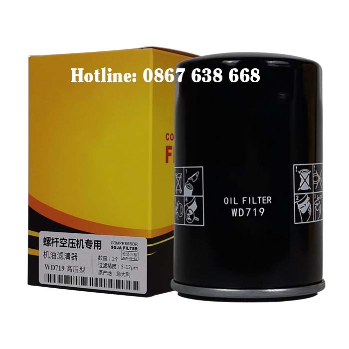 Bộ phận lọc dầu của máy nén khí giữ vai trò quan trọng