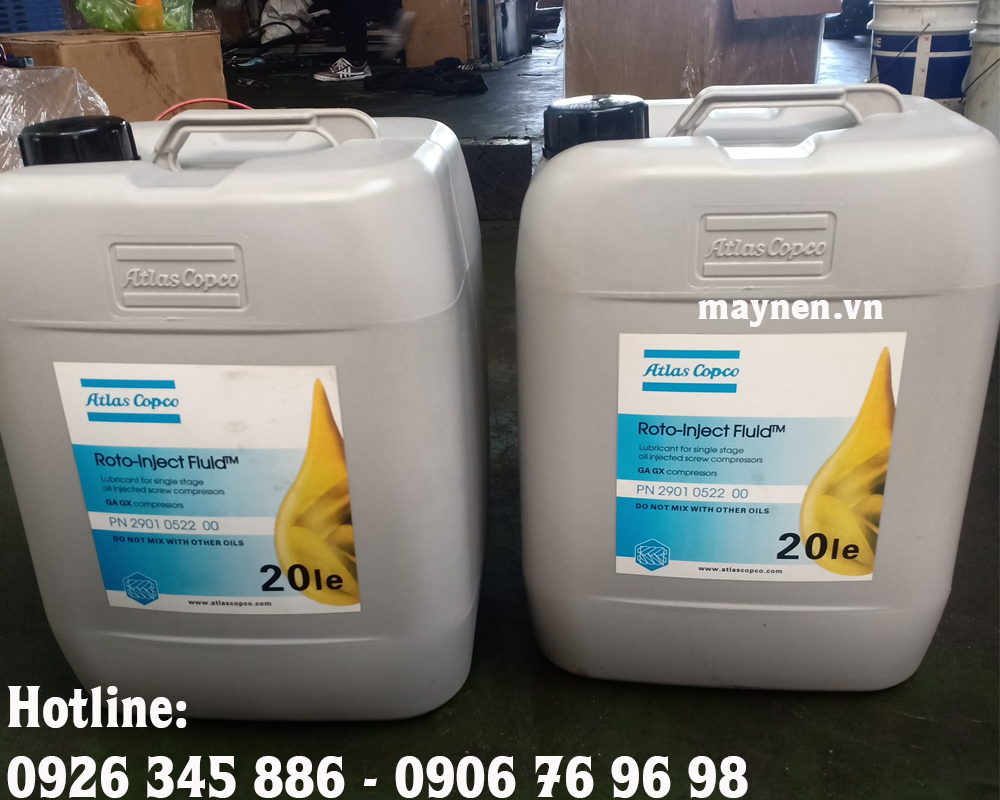 Dầu máy nén khí Atlas Copco