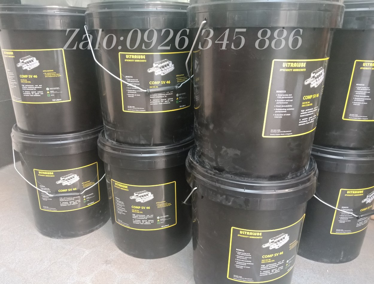 Dầu máy của Công ty CP khí nén Hoàng Nam