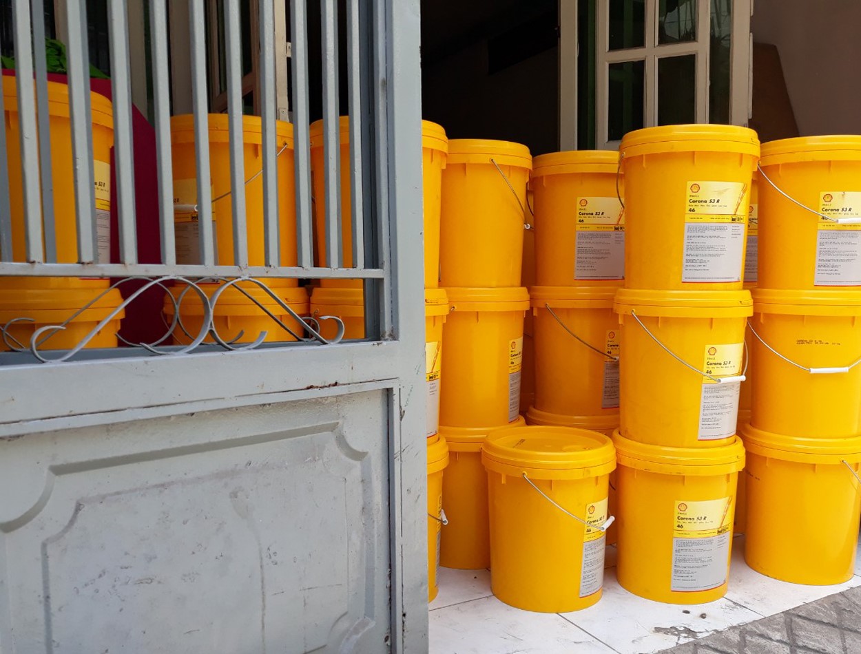 Dầu nhớt Shell Corena máy nén khí trục vít có khả năng chống mài mòn hiệu quả