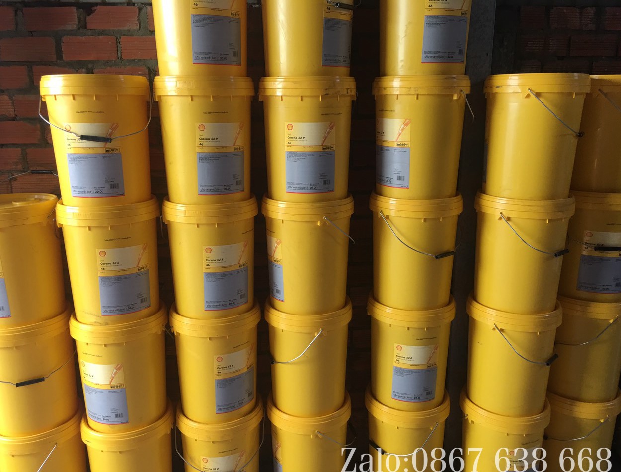 Dầu nhớt Shell Corena máy nén khí trục vít
