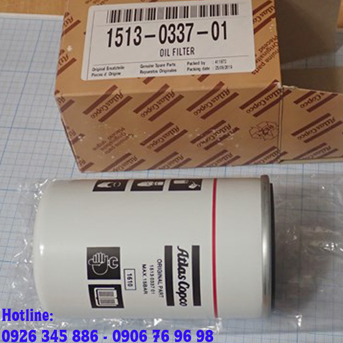 Lọc dầu Atlas Copco 1513 0337 01