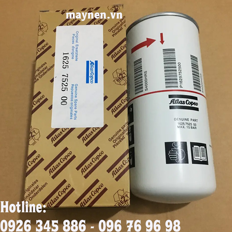 Lọc dầu Atlas Copco 1625 7525 00