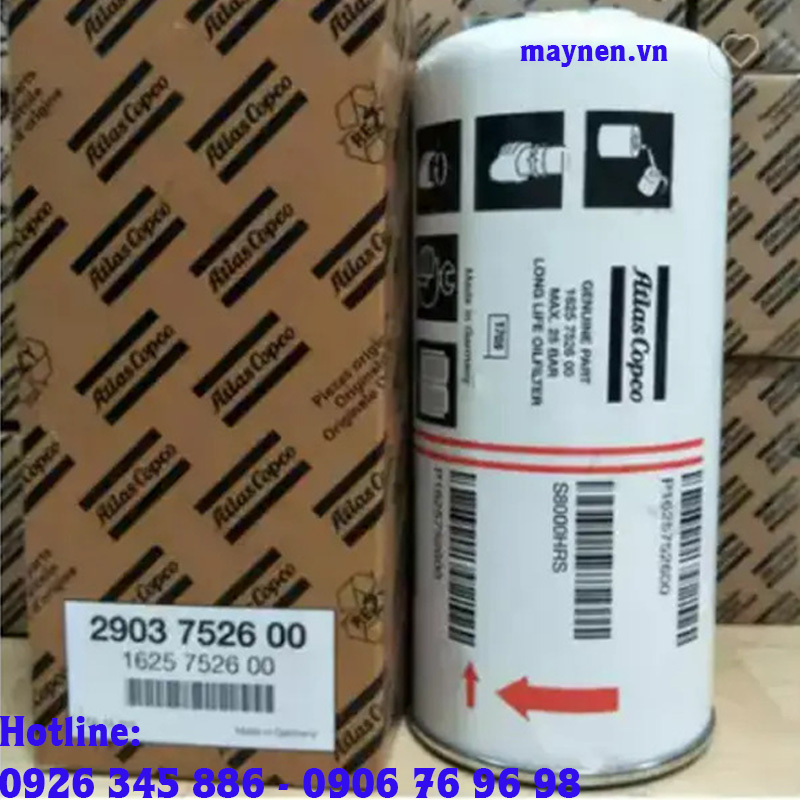 Lọc dầu Atlas Copco 2903 7526 00