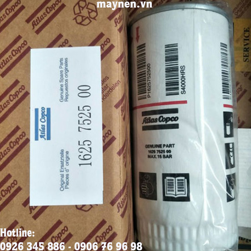 Lọc dầu Atlas Copco 1625 7525 00