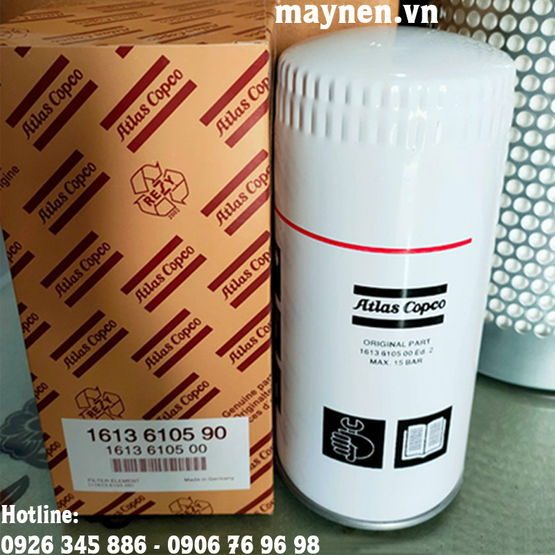 Lọc dầu Atlas Copco 1613 6105 90