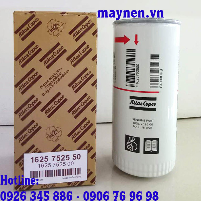 Lọc dầu Atlas Copco 1625 7525 50