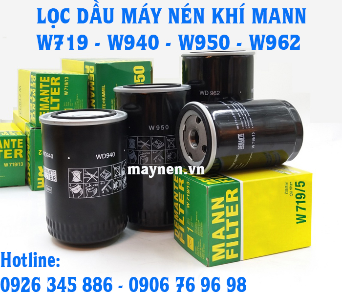 lọc dầu mann filter W719