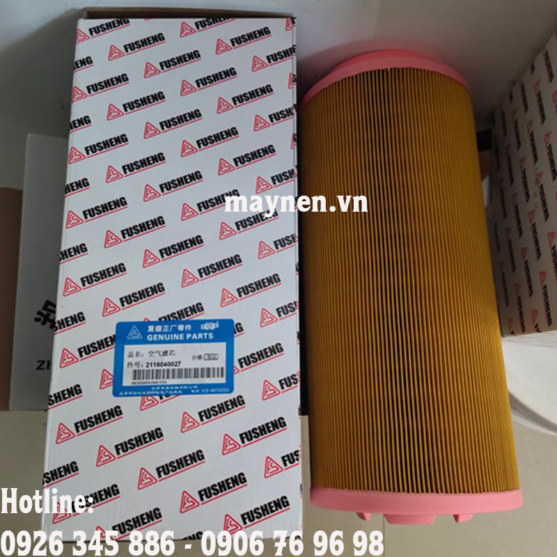lọc gió máy nén khí Fusheng