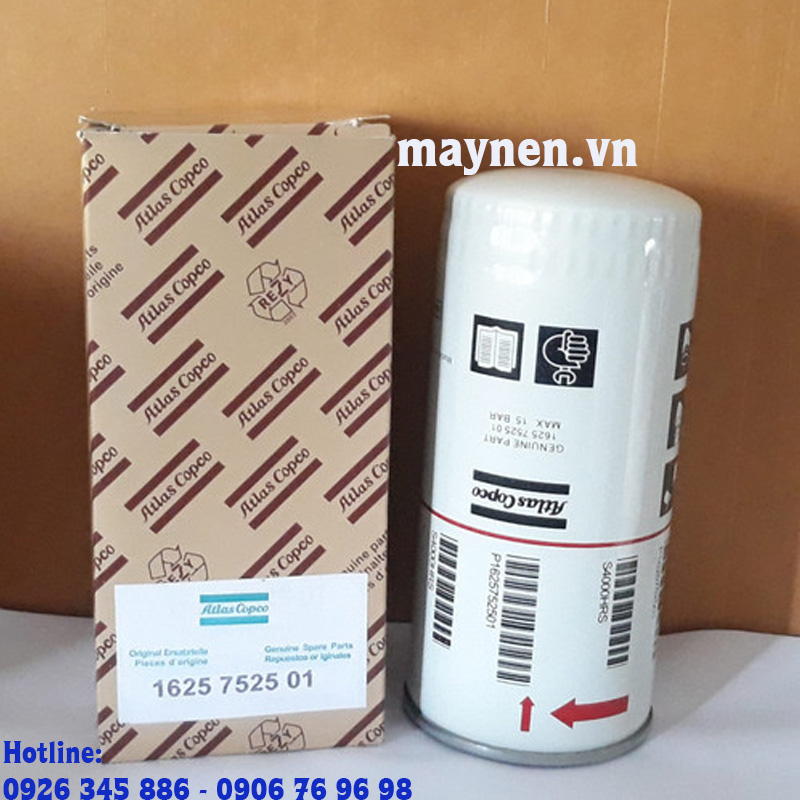Lọc dầu Atlas Copco 1625 7525 01