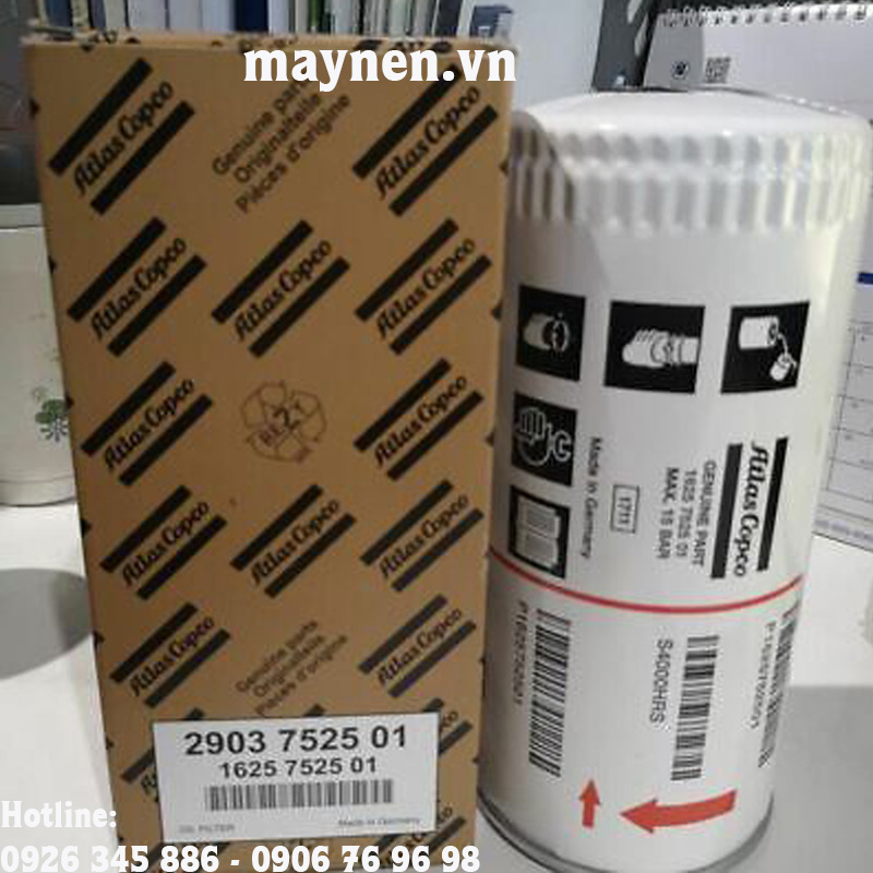 Lọc dầu Atlas Copco 2903 7525 01