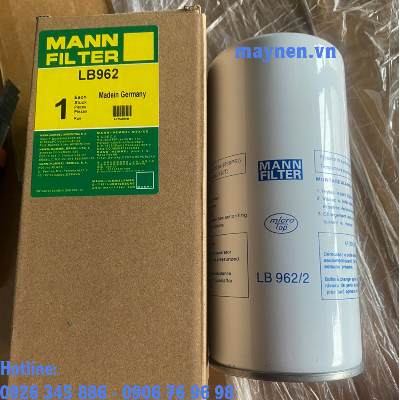 Lọc tách dầu LB 962/2