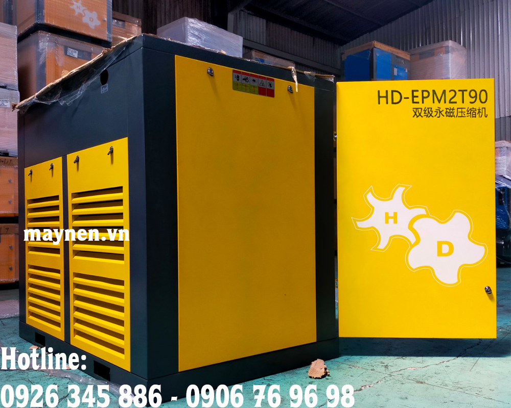 máy nén khí 2 cấp Hande 90kw - 125hp