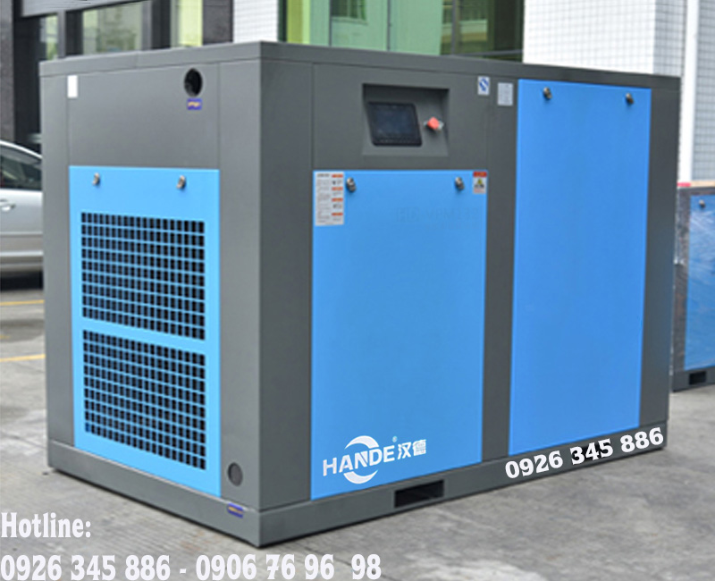 máy nén khí biến tần vĩnh từ hande 132kw - 175hp