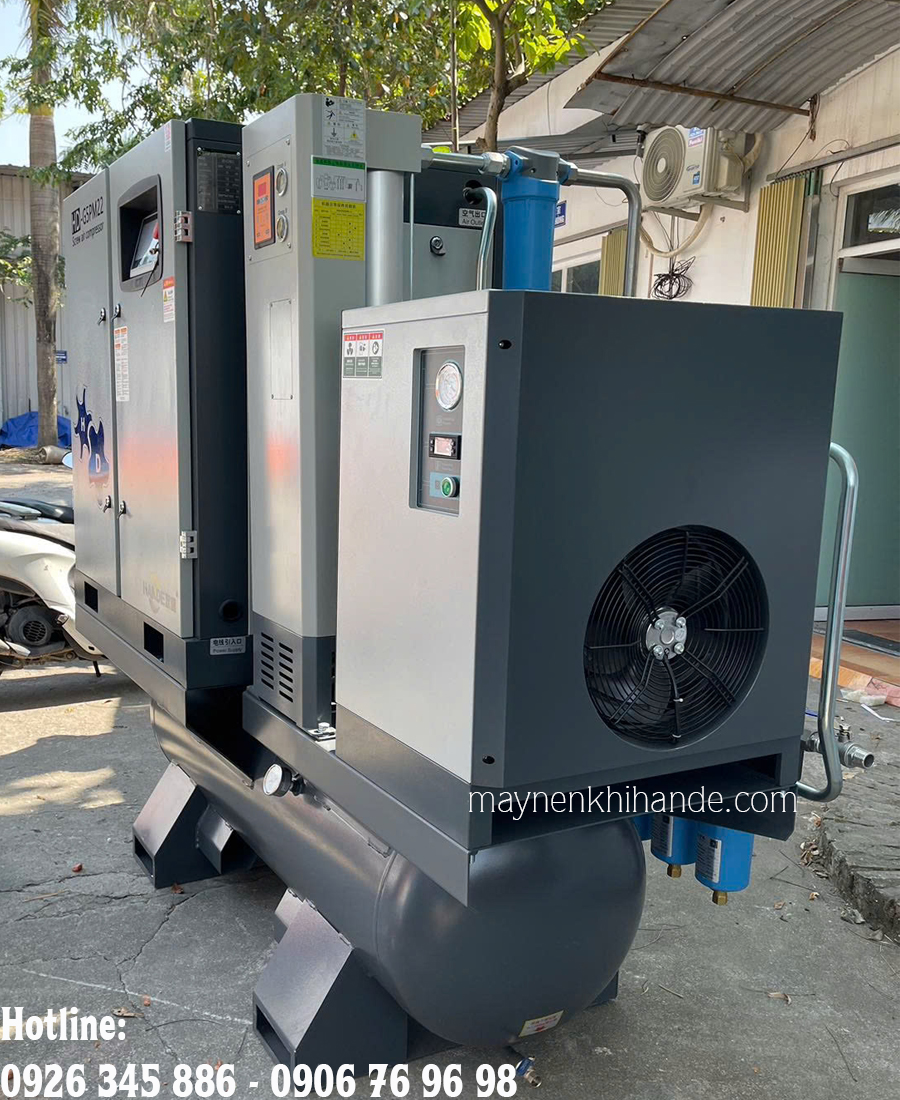 Tổ hợp máy nén khí Hande cho máy cắt laser