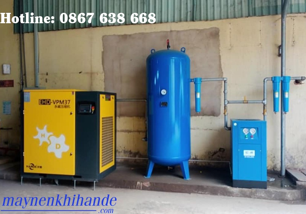 Máy sấy khí giúp bảo vệ hệ thống khí nén