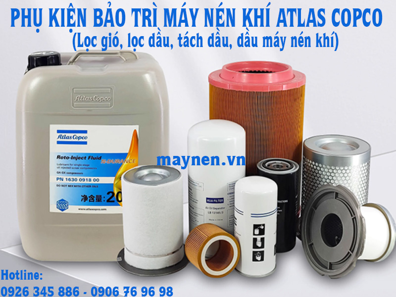 phụ kiện máy nén khí atlas copco