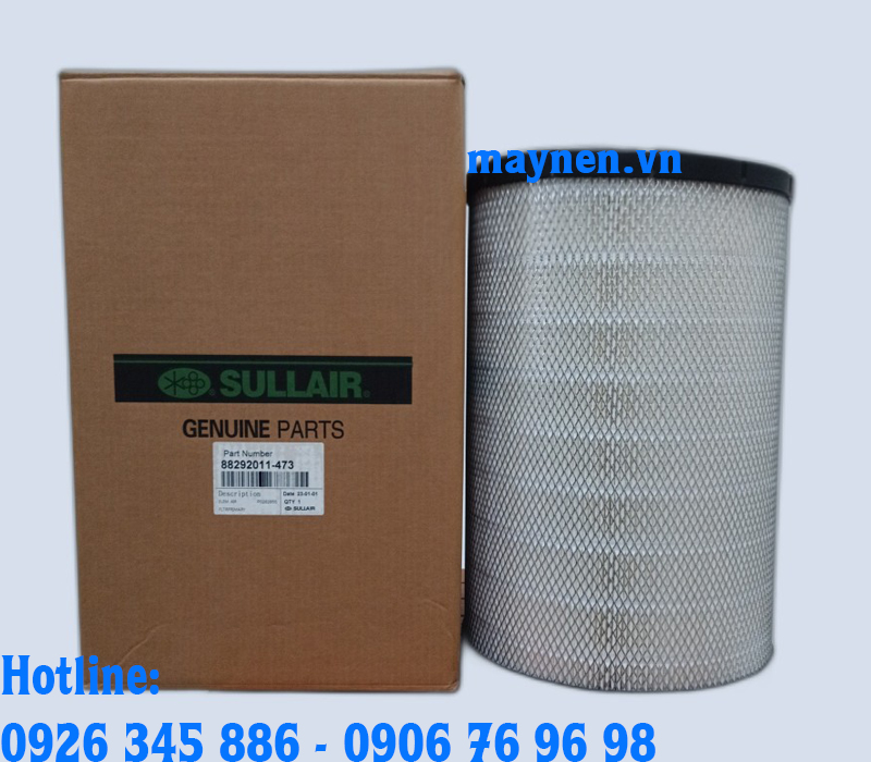 Lọc Gió Máy Nén Khí Sullair-88292011-473
