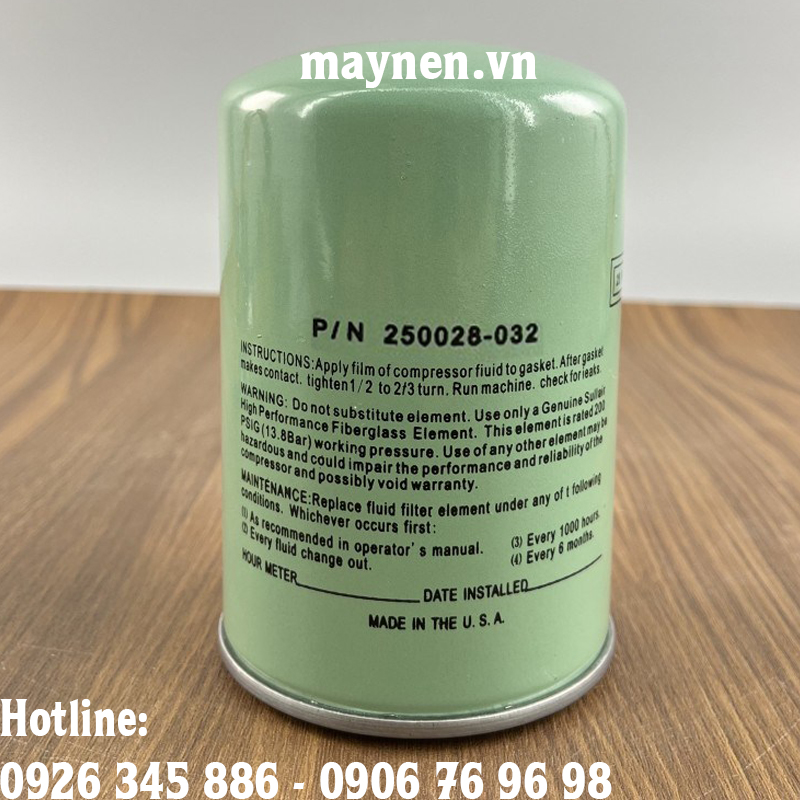 Lọc dầu Sullair 250028-032