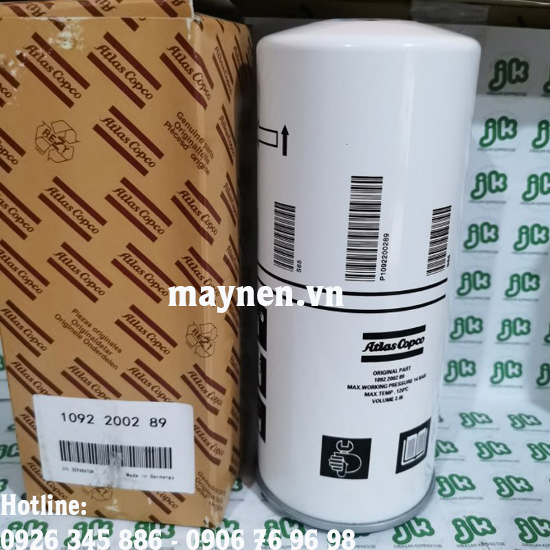 Lọc tách dầu Atlas Copco 1092 2002 89