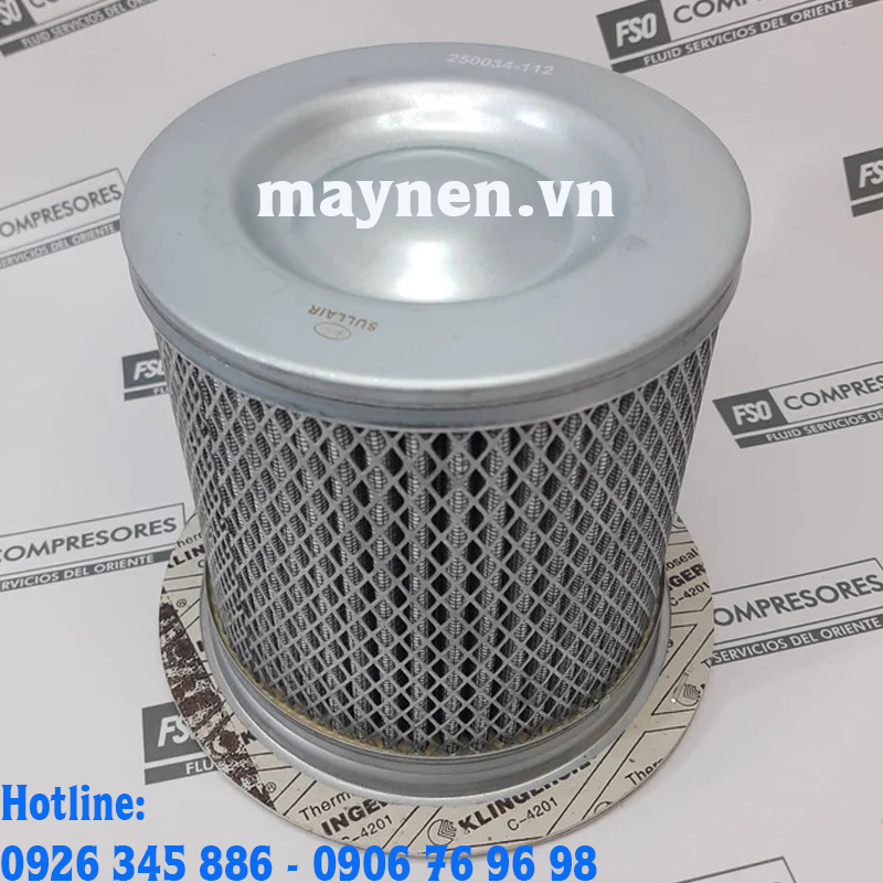 Lọc tách dầu Sullair 250034-112