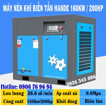 Máy Nén Khí Biến Tần Hande HD-VPM160