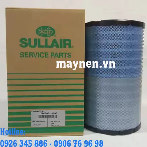 Lọc gió máy nén khí Sullair-88290020-337 