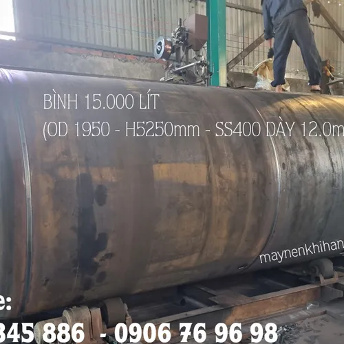 Bình Nén Khí 15.000 Lít