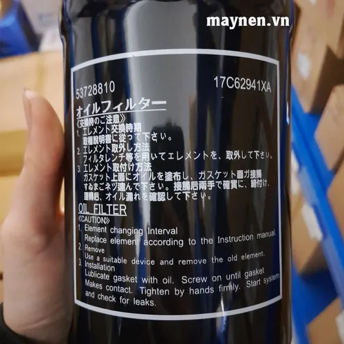Lọc dầu máy nén khí Hitachi