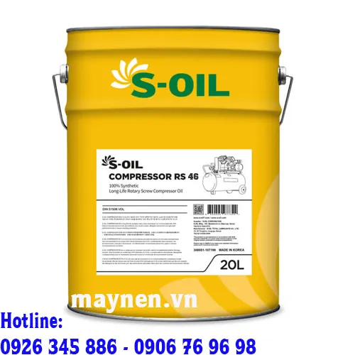 Dầu Máy Nén Khí S-OIL RS-46