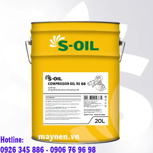 Dầu Máy Nén Khí S-OIL RS-46