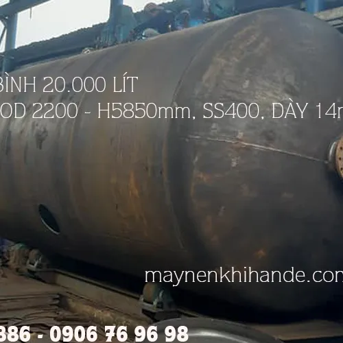 Bình Nén Khí 20.000 Lít 