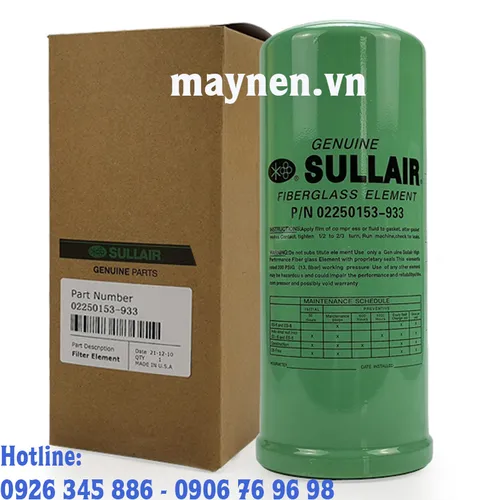 Lọc dầu Sullair 02250153-933